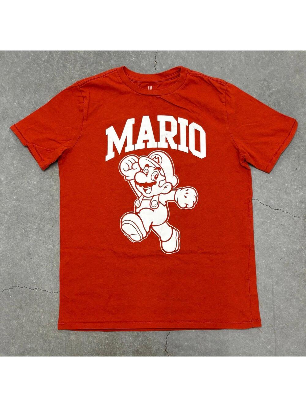GAP Super Mario Kids Logo T Shirt